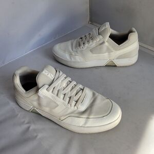 Skechers Men's Alpha Cup Fielder Sneaker  Size 10 White